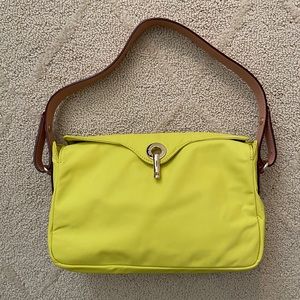 Kate Spade neon yellow bag